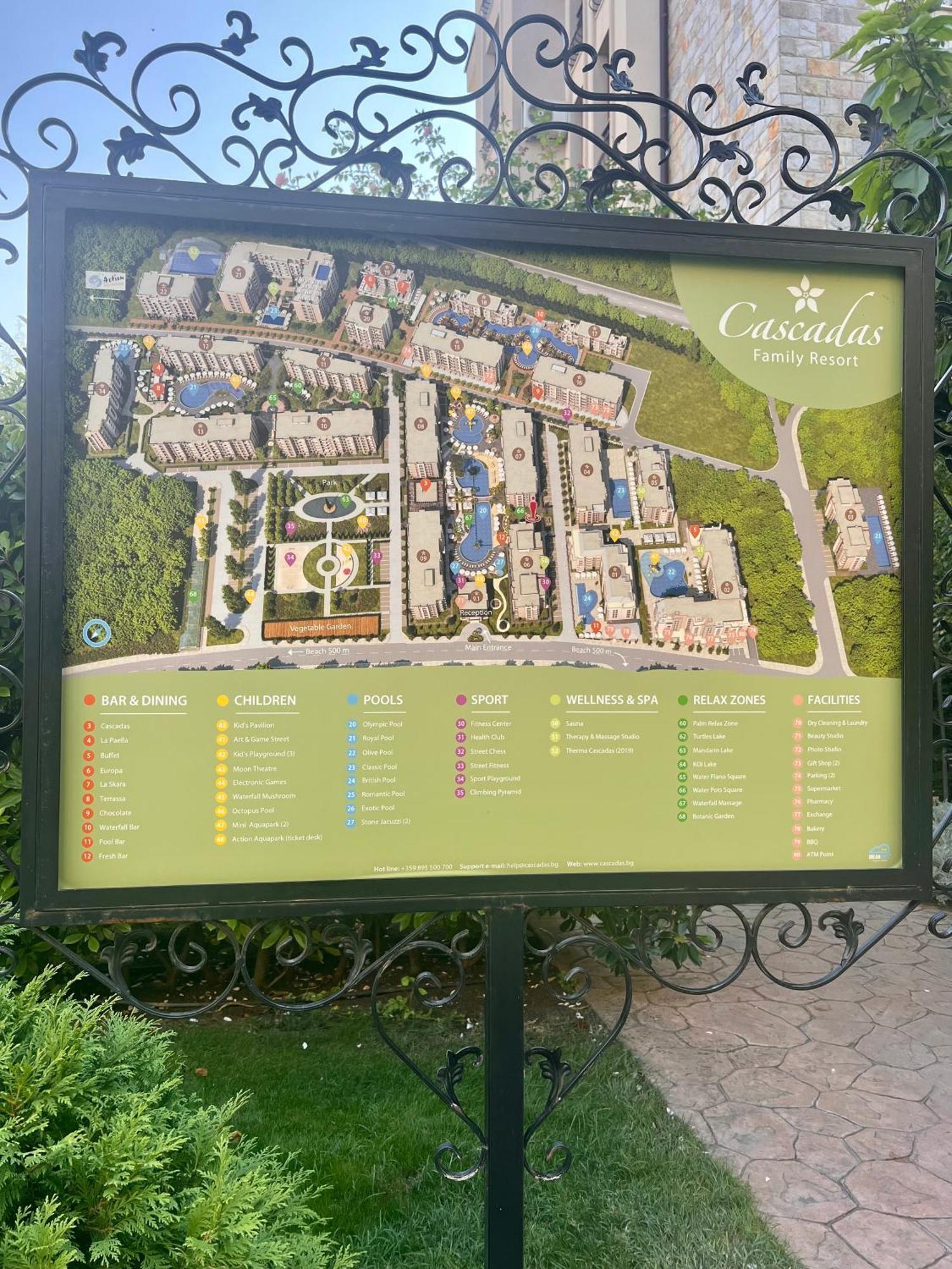 Wonderful Deluxe Appartement In Cascadas Family Resort Sunny Beach Exterior foto