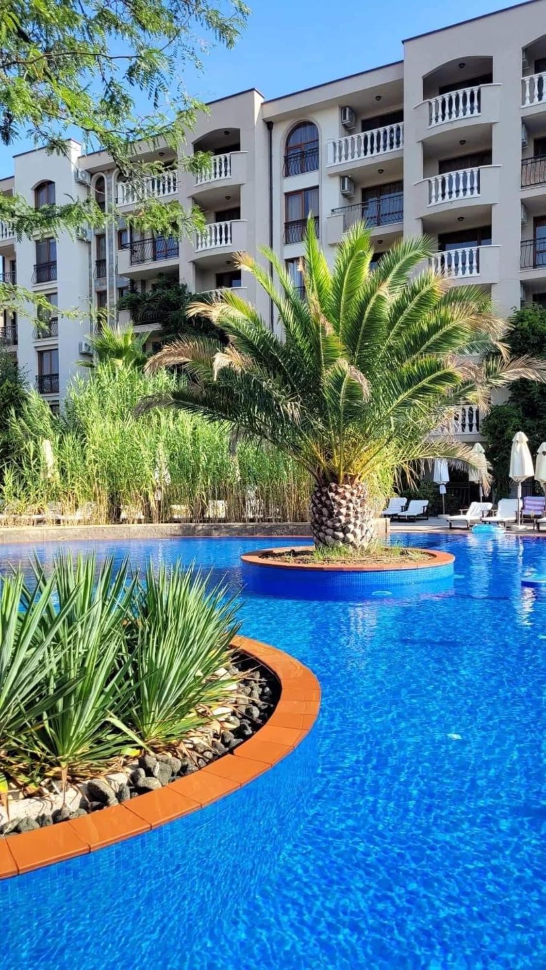 Wonderful Deluxe Appartement In Cascadas Family Resort Sunny Beach Exterior foto